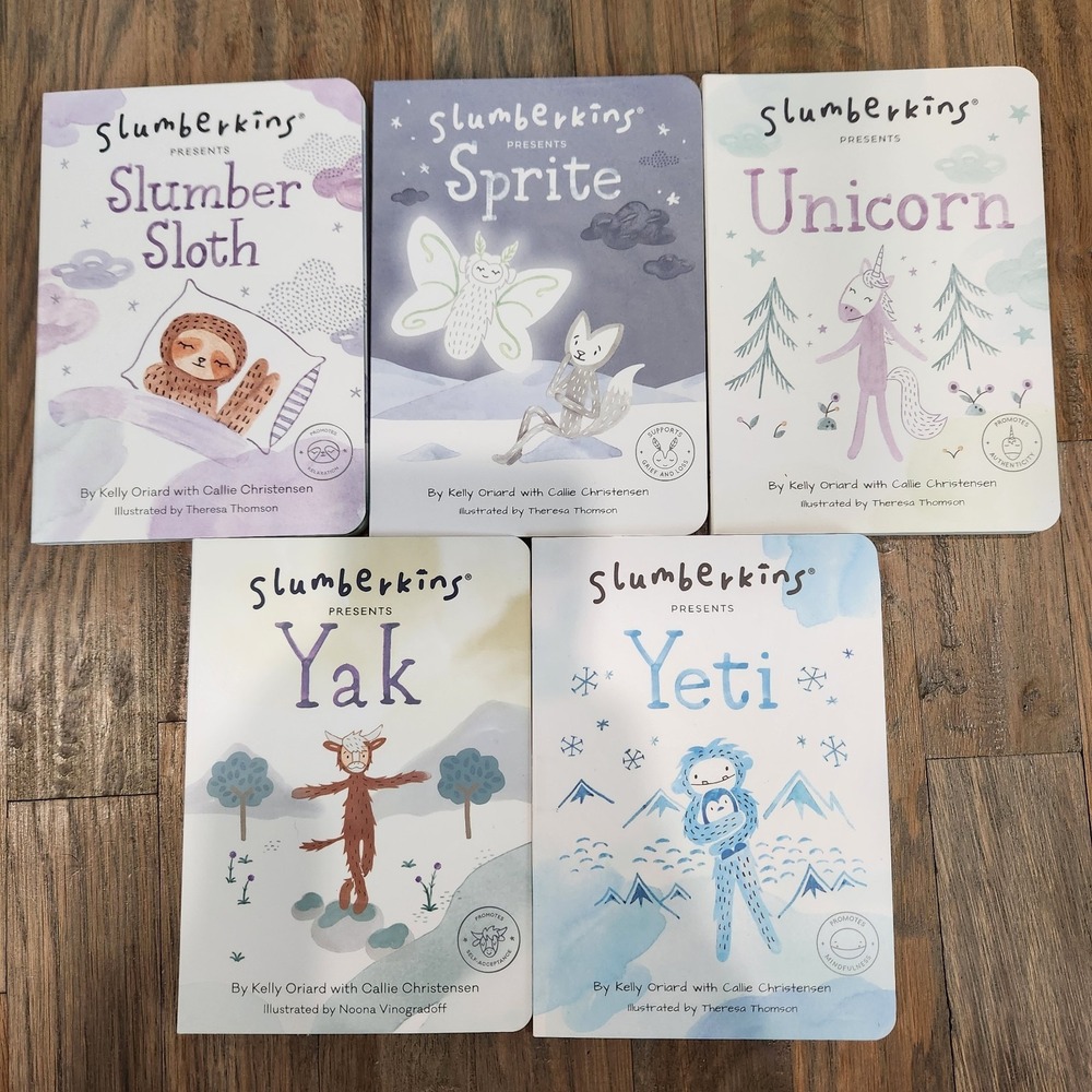 Slumberkins Board Book Set of 15, Orland&Christensen, Social Emotional Learning - Picture 7 of 11